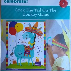 Stick The Tail On The Donkey Game